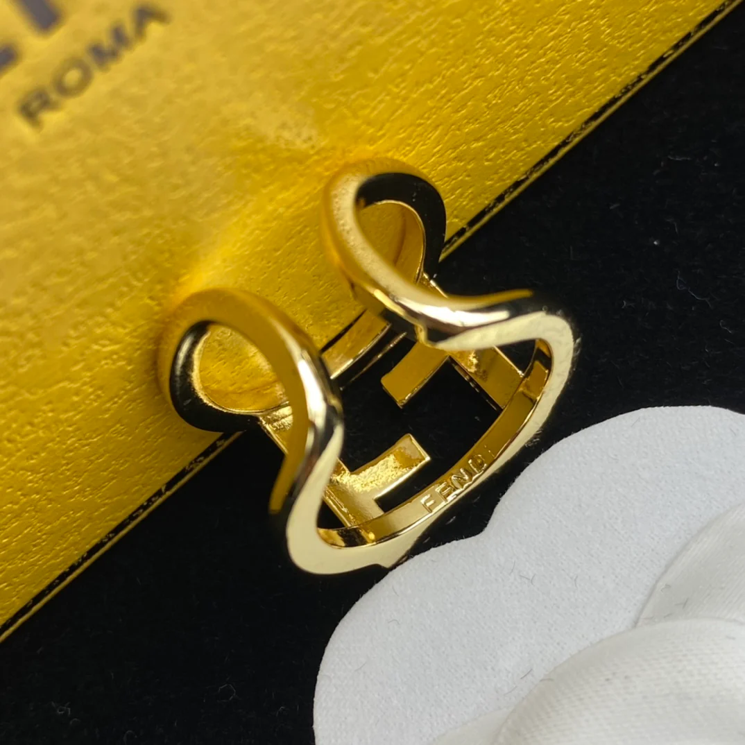 FDR023 Ff ring fendi - ccjewelryacc
