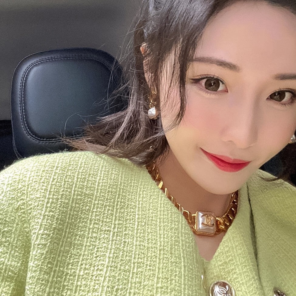 CCN089 CC Choker Necklace - ccjewelryacc