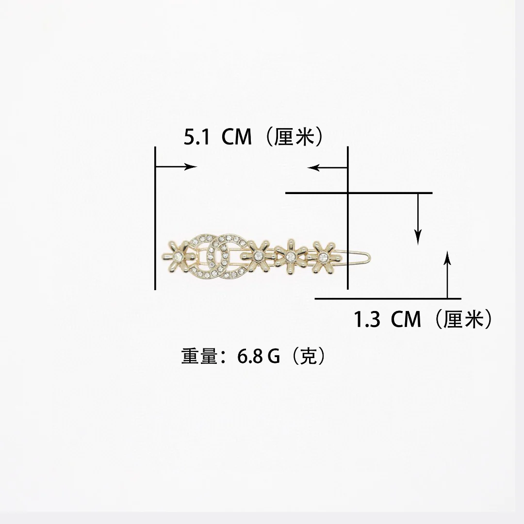 CCH030 chanel clip hair - ccjewelryacc