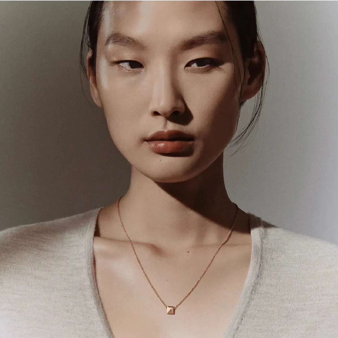 HMNS010 S925 Sterling Silver Clou d'H pendant, small model - ccjewelryacc