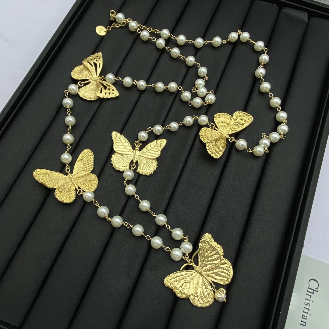CDL001 High quality CD Sweater Necklace - ccjewelryacc