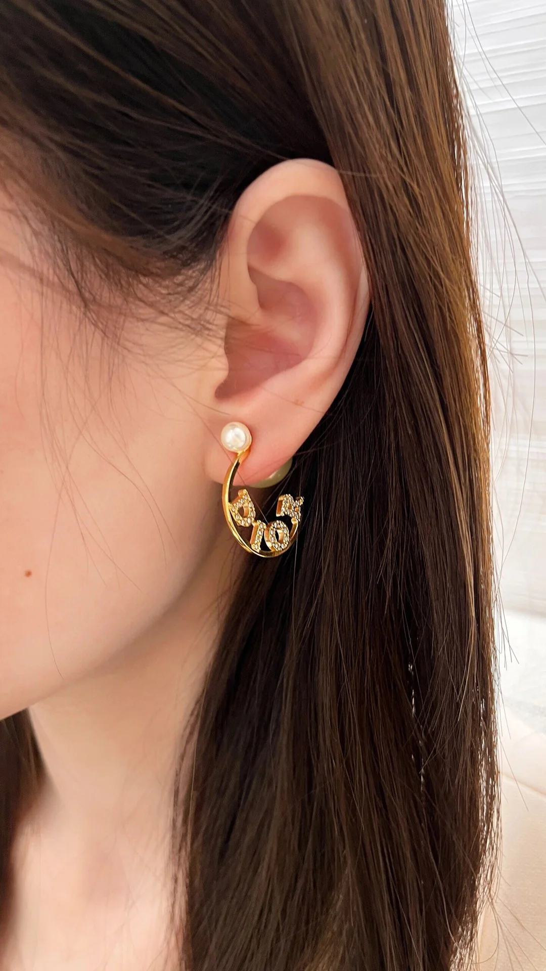 CDE238 Dior Tribales earrings - ccjewelryacc