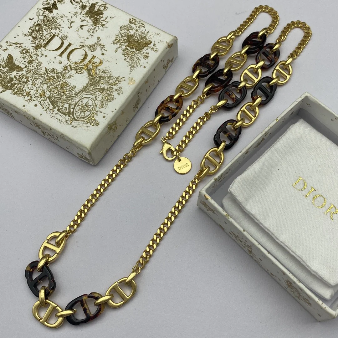 CDL003 High quality CD Sweater Necklace - ccjewelryacc