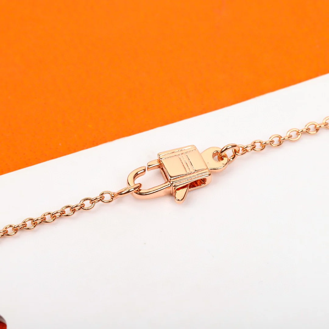 HMNS004 S925 Sterling silver Kelly Cadenas pendant necklace - ccjewelryacc