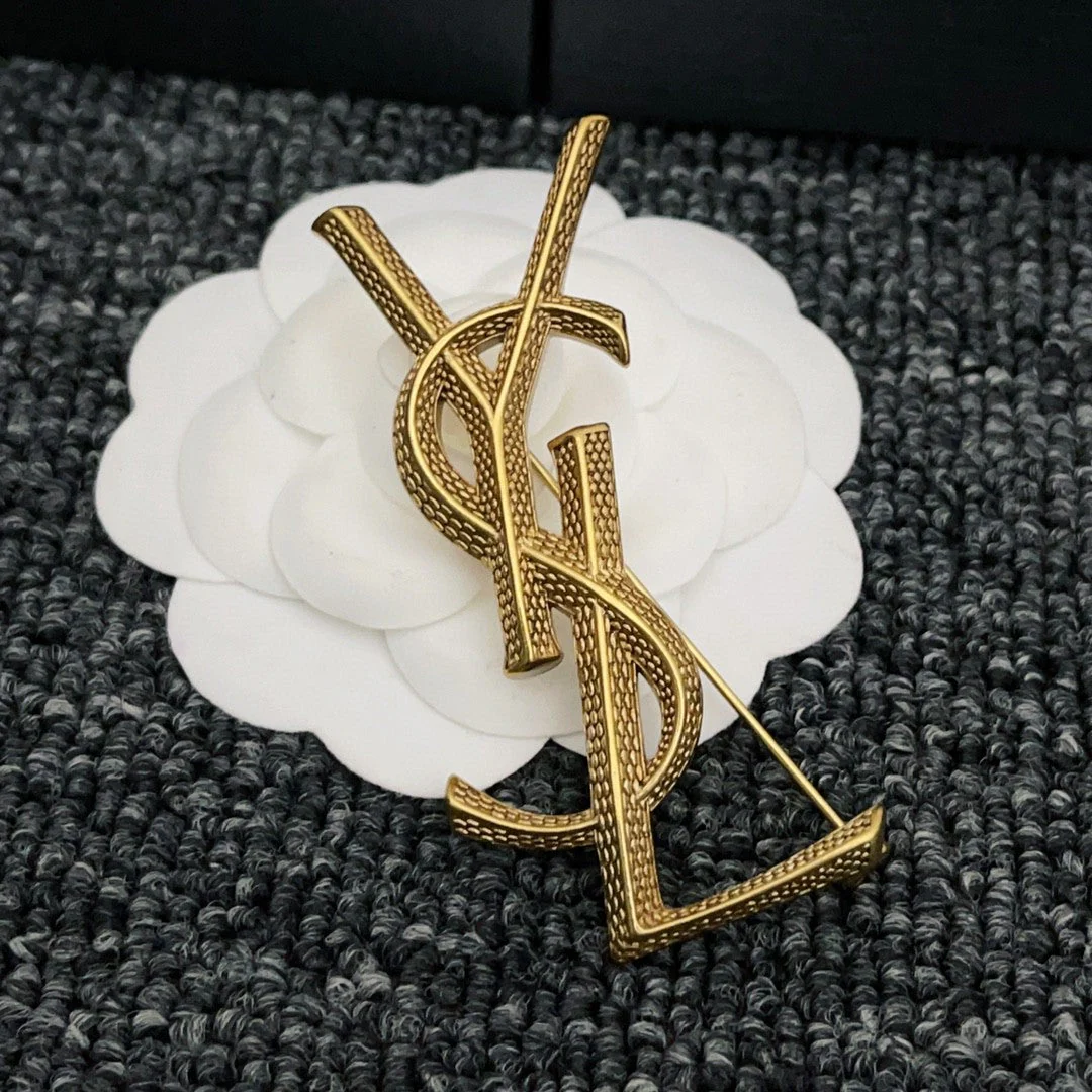 BYB039  CASSANDRE snake brooch in metal - ccjewelryacc