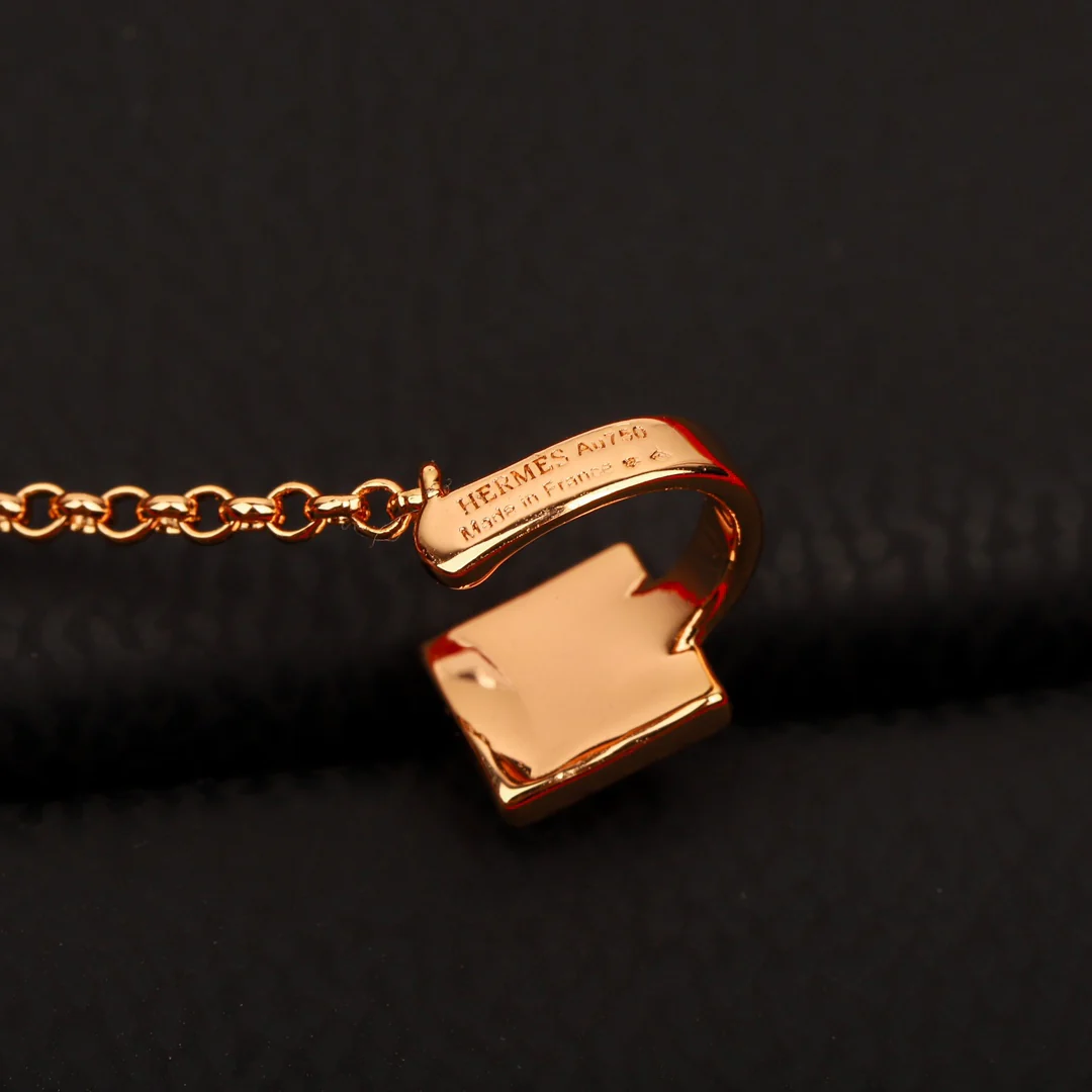 HMES010 S925 Silver Clou d'H right single ear climber earring - ccjewelryacc