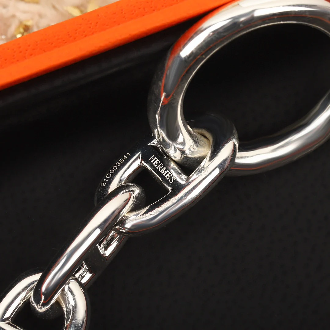 HMSS008 S925 Sterling Sliver Chaine d'ancre bracelet, large model - ccjewelryacc