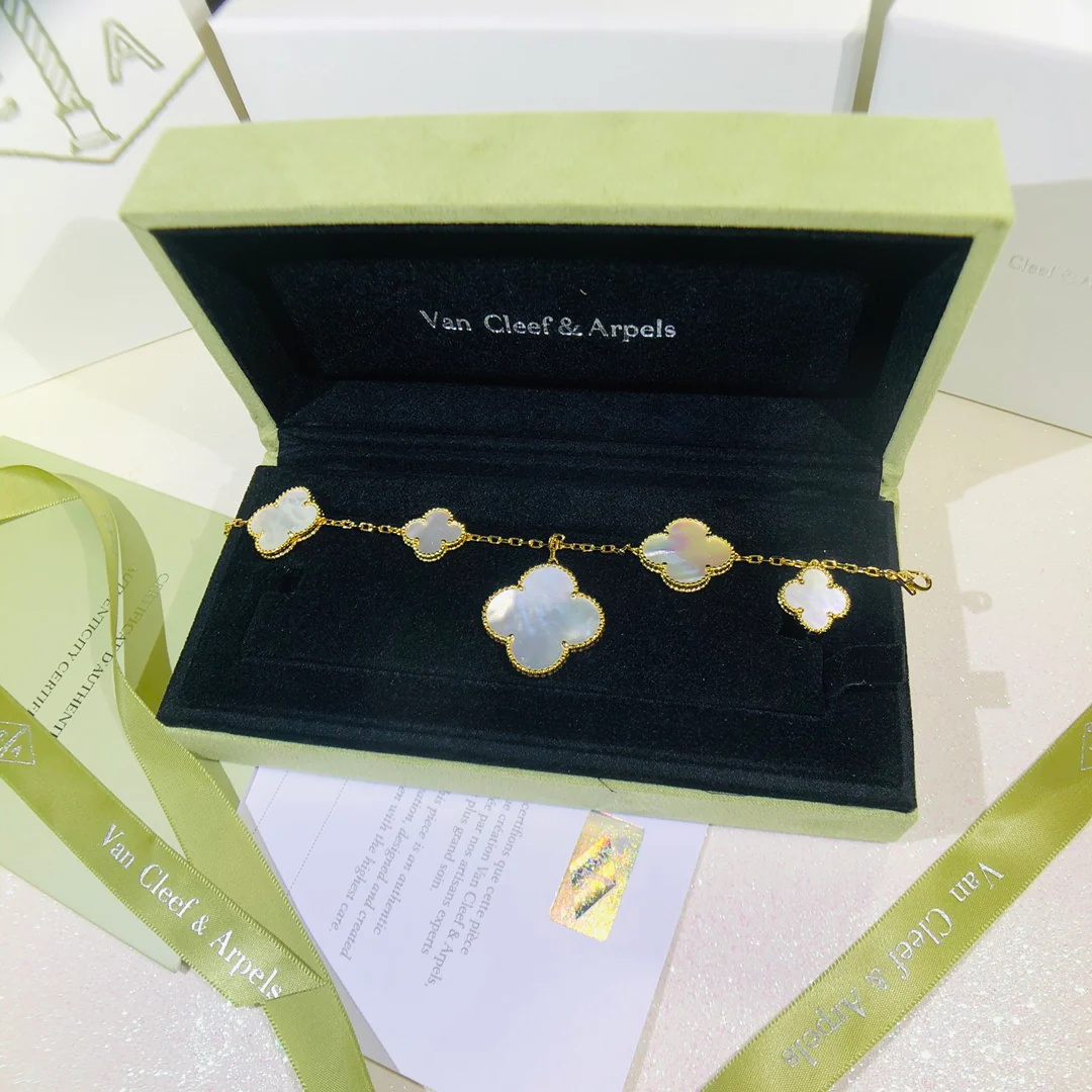 VCS015 Van cleef magic alhambra bracelet 5 motifs - ccjewelryacc