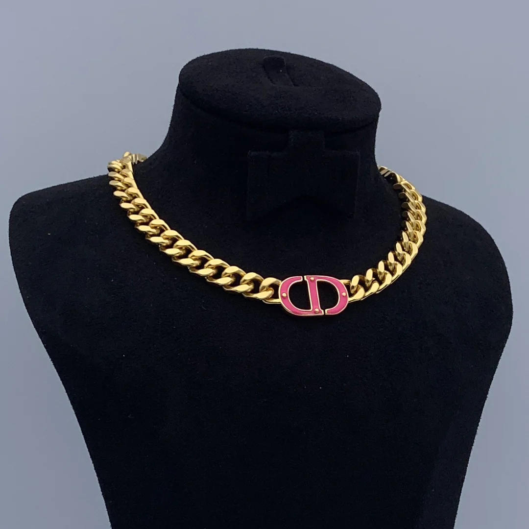 CDN213 High quality CD Heart Pendant Necklace - ccjewelryacc