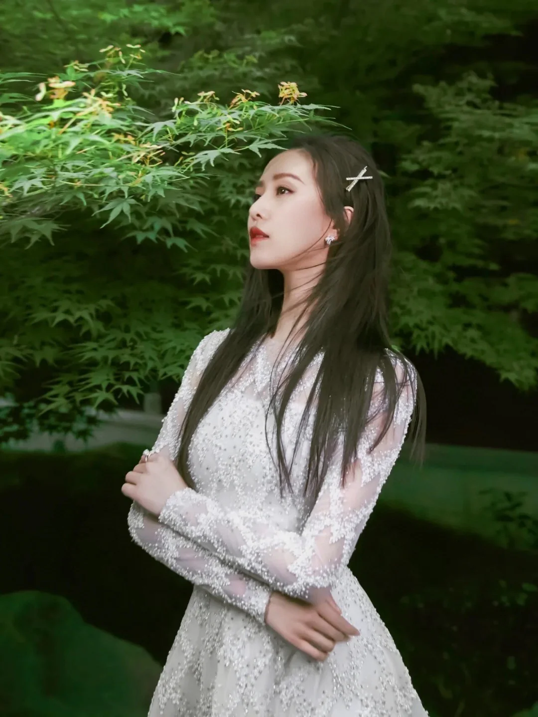 CCES292 S925 Sterling Silver diamond Étoile Filante earrings Earring clip - ccjewelryacc