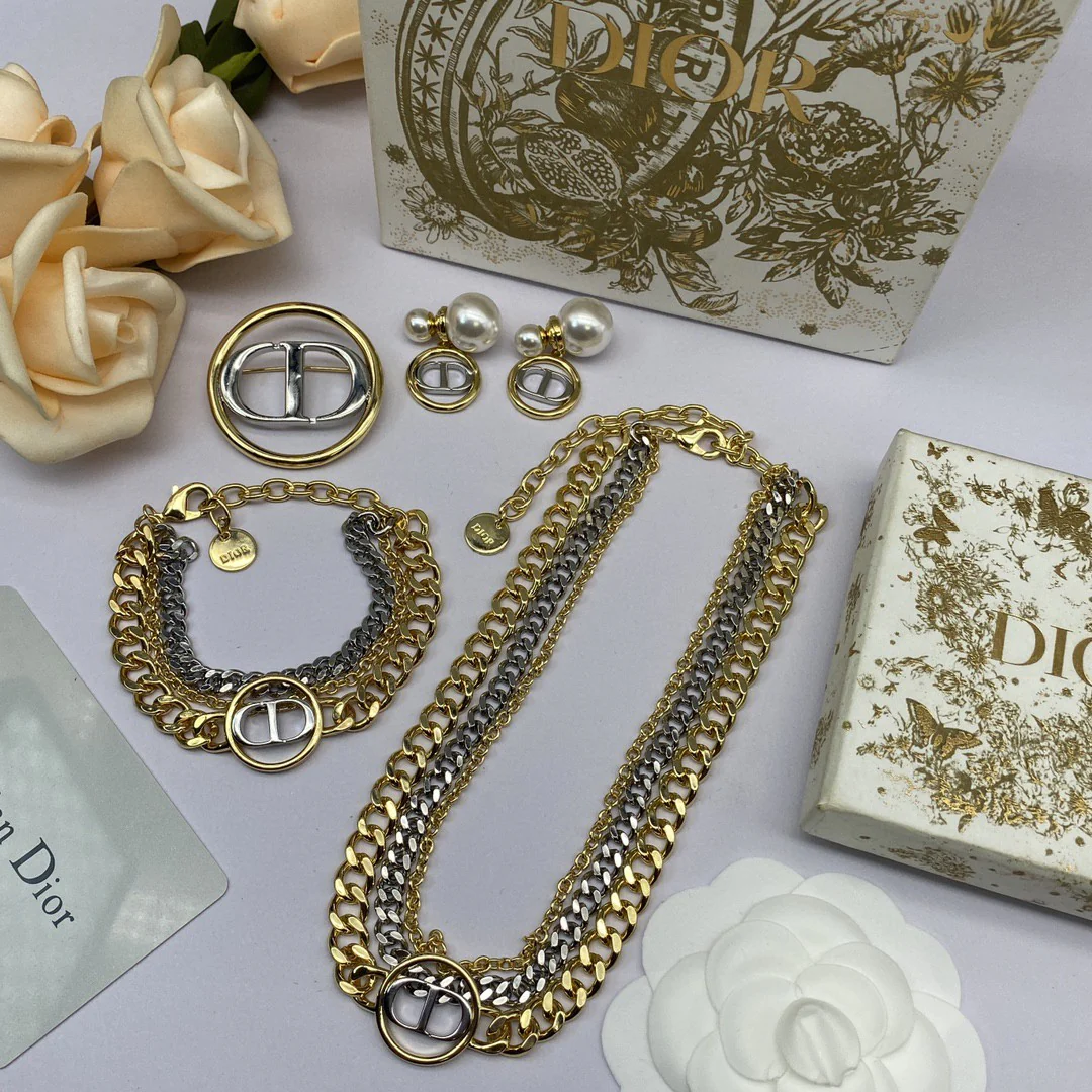 CDT010 High quality CD Jewelry set cd brooch pin cd Necklace cd earring - ccjewelryacc