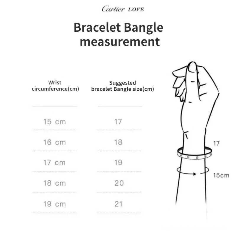 KB8001D High Version High Quality Nail Bangle Bracelet for Women men - ccjewelryacc