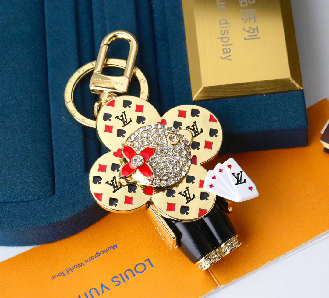 Luxury designer Keychain LVK030 - ccjewelryacc
