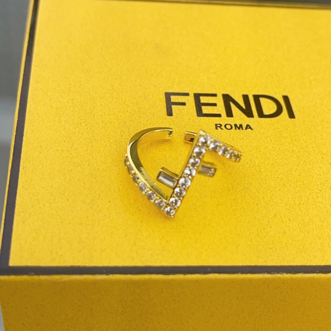 FDR005 Fendi FF ring - ccjewelryacc