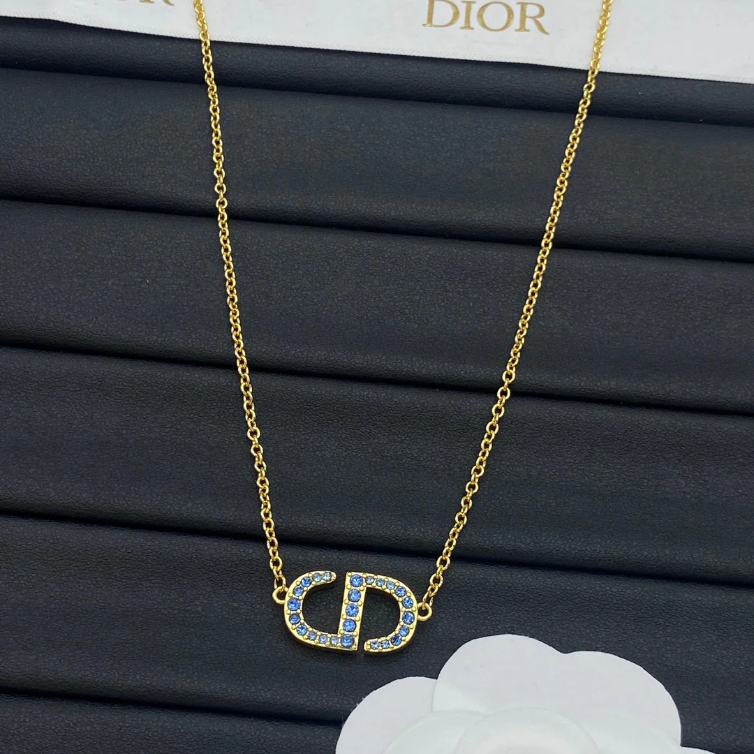 CDN326 Petit CD Necklace for Women - ccjewelryacc