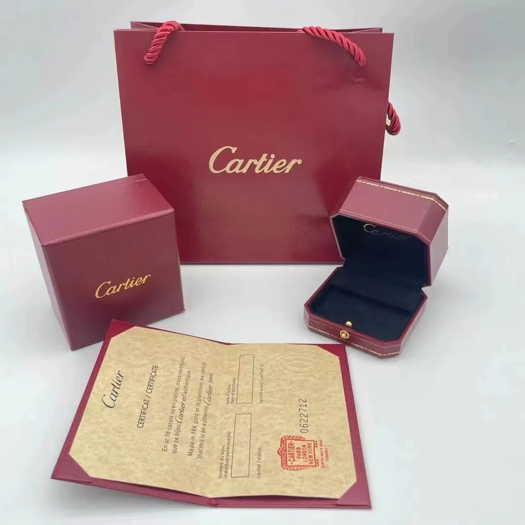 3 in 1 K Gold vesion Brand original Jewelry package box for necklace pendant, ring,braceletgift package box shopping bag high quality CTZ001 - ccjewelryacc