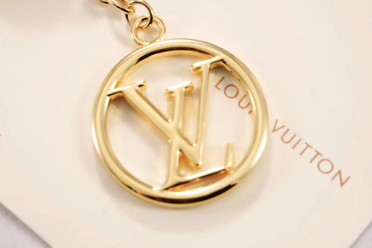 LVK071 Luxury designer Chromatic Keychain M68000 - ccjewelryacc