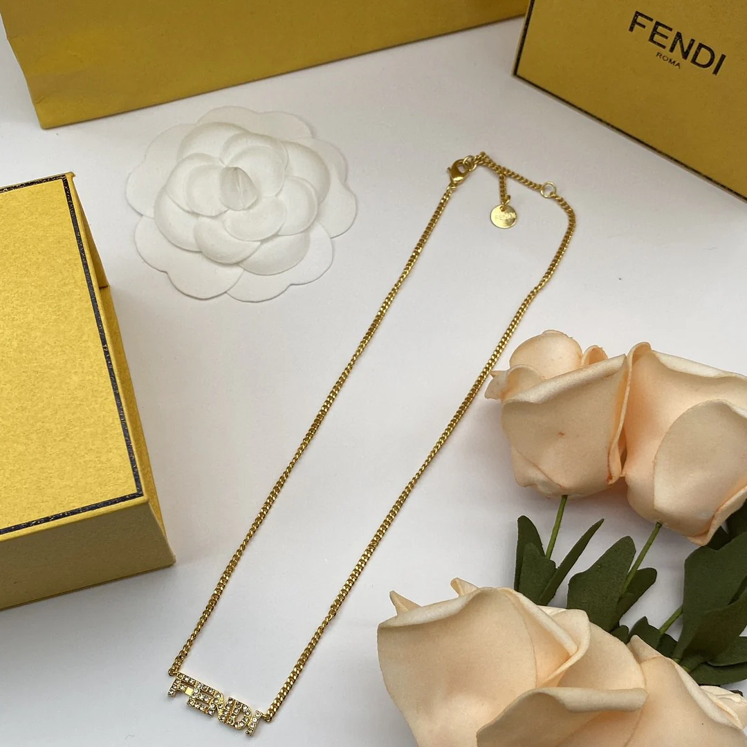 FDN014 High quality FD Necklace bracelet set - ccjewelryacc