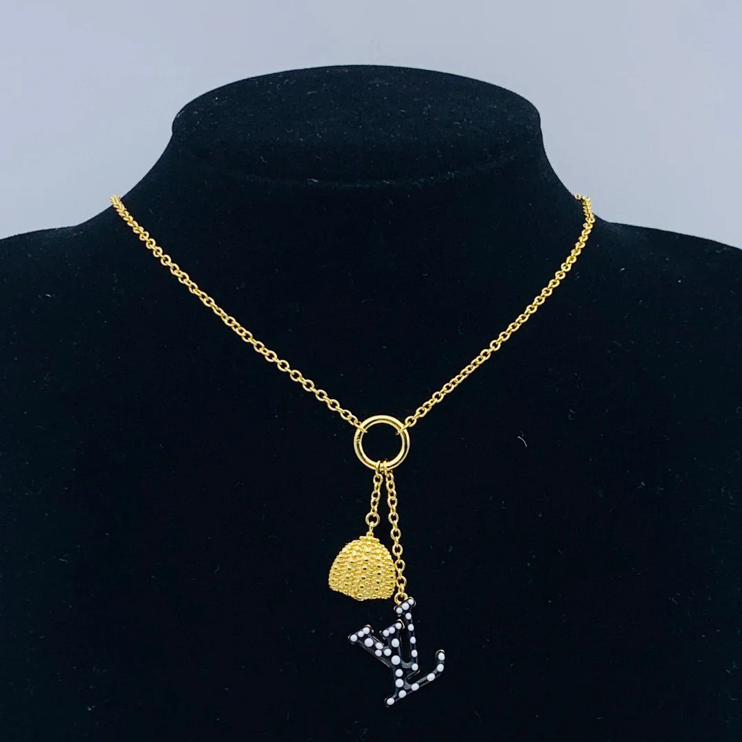 LVN047 High Quality Luxury Designer Pendant Necklace - ccfashionjewelry