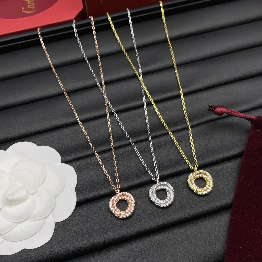 CTN003 High quality Luxury Designer Women Choker Necklace - ccfashionjewelry