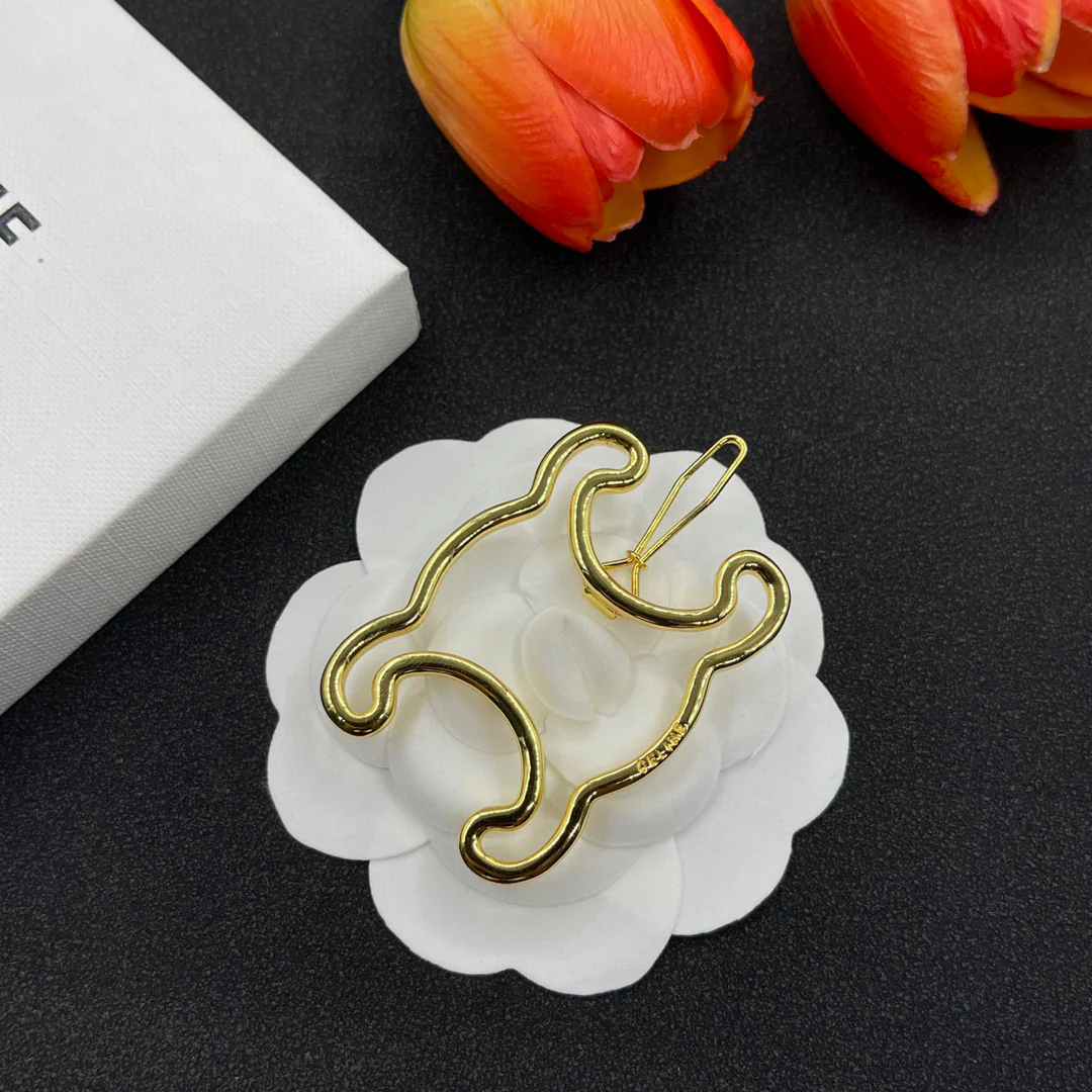 CLH002 High quality Luxury brand designer Hair clip - ccjewelryacc