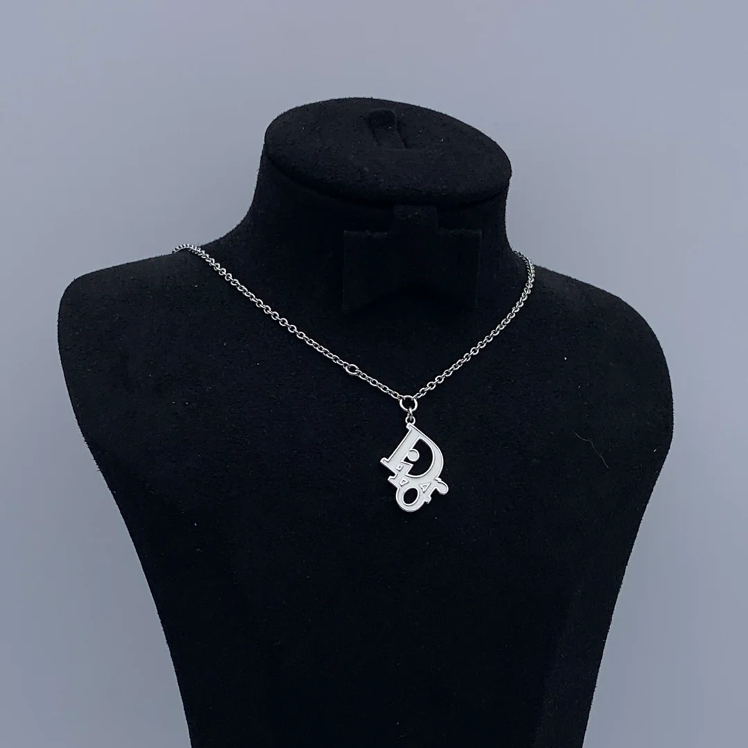 CDN271 High quality Luxury Designer CD Women Pendant Necklace - ccfashionjewelry