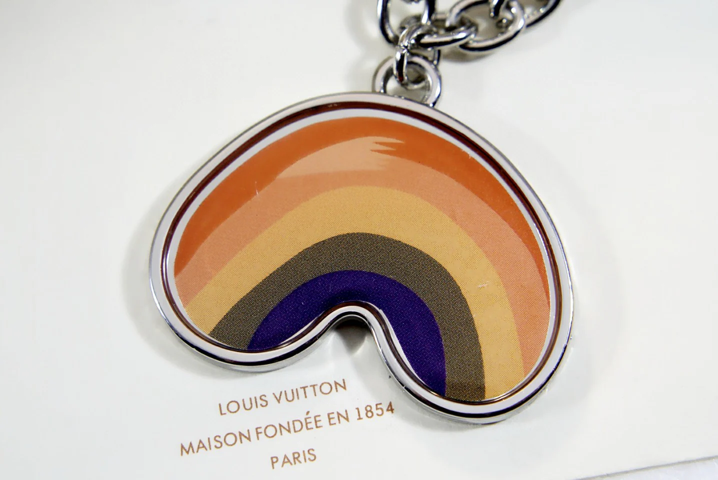 LVK081 Luxury designer Chromatic Keychain M00959 - ccjewelryacc