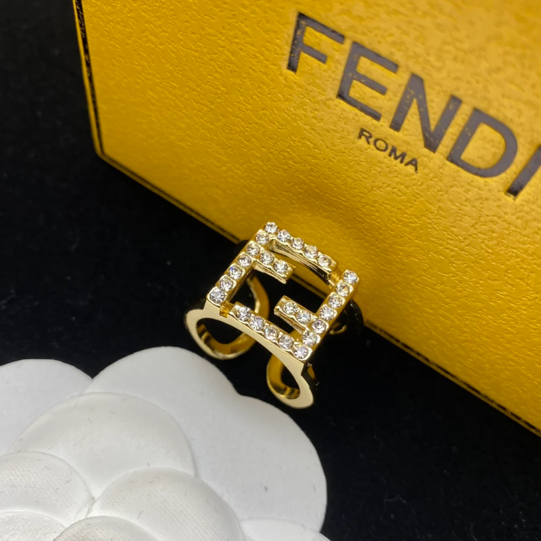 FDR023 Ff ring fendi - ccjewelryacc