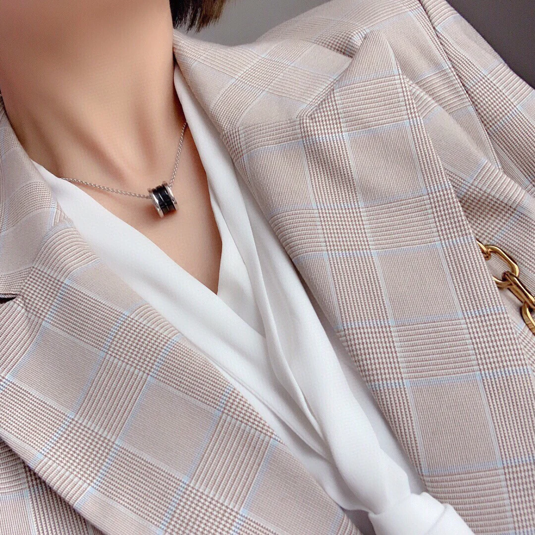 BGNS010 S925 Sterling Silver Save the Children Pendant Necklace - ccjewelryacc