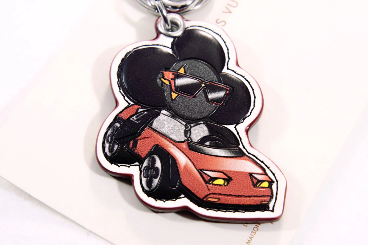 LVK077 Luxury designer Chromatic Keychain - ccjewelryacc