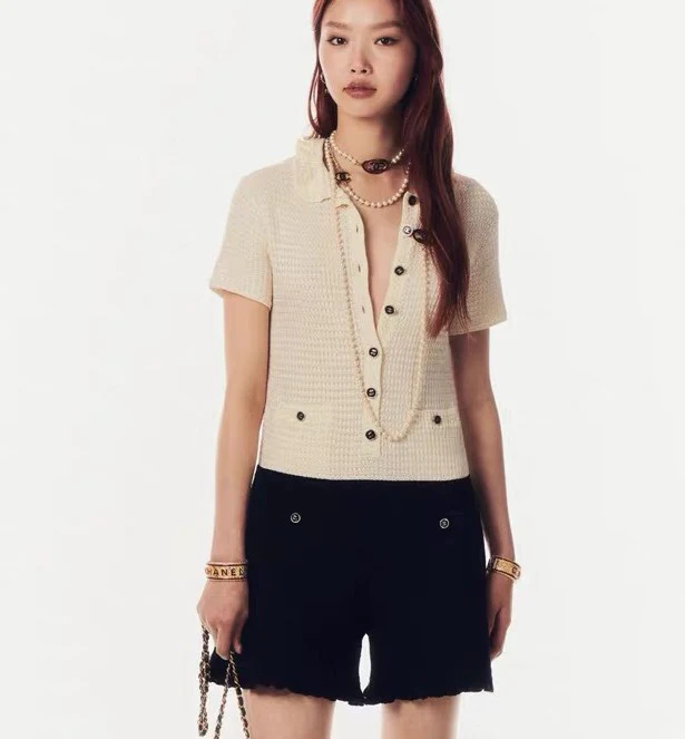 CCN020 CC Pearl Choker Necklace - ccjewelryacc