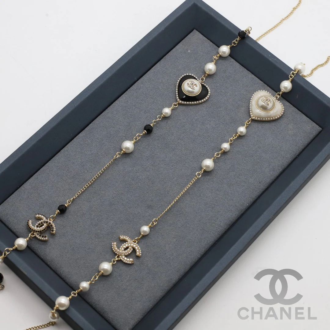 CCL254 CC Long Chain Necklace sweater chain - ccjewelryacc