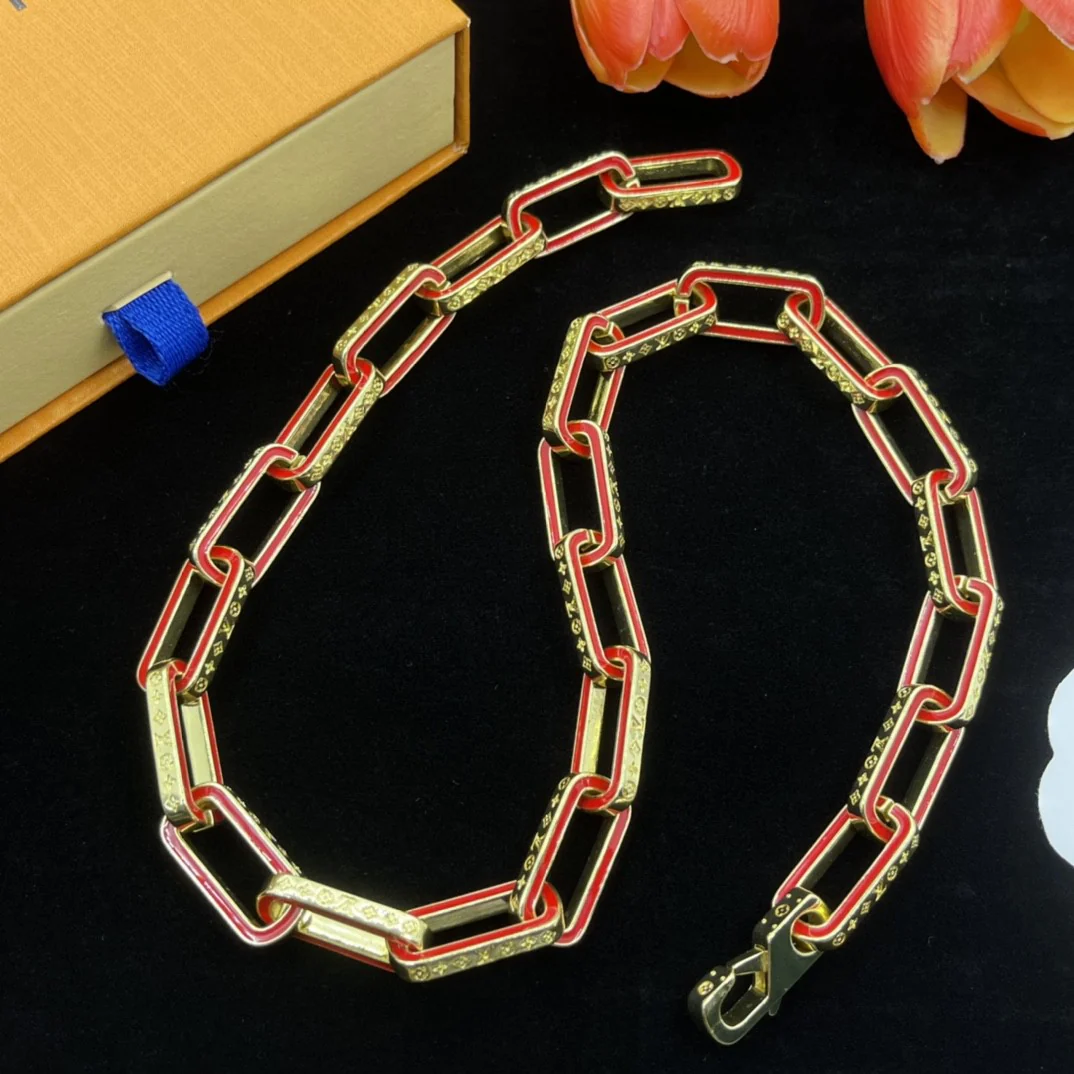 High Quality Luxury Designer Jewelry Set Women Choker Necklace Bracelet LVT004 - ccjewelryacc