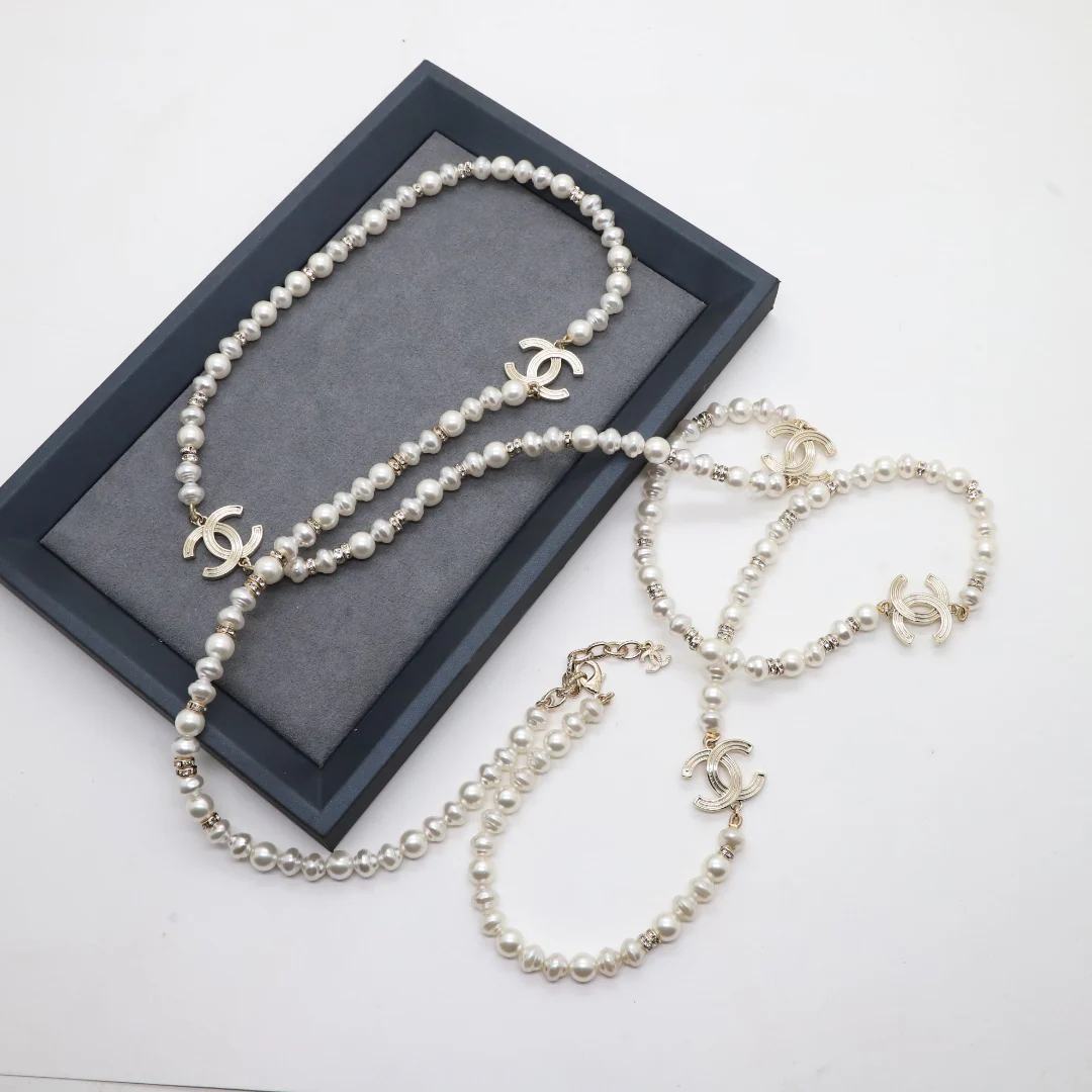 CCL247 CC Long Chain Necklace sweater chain - ccjewelryacc