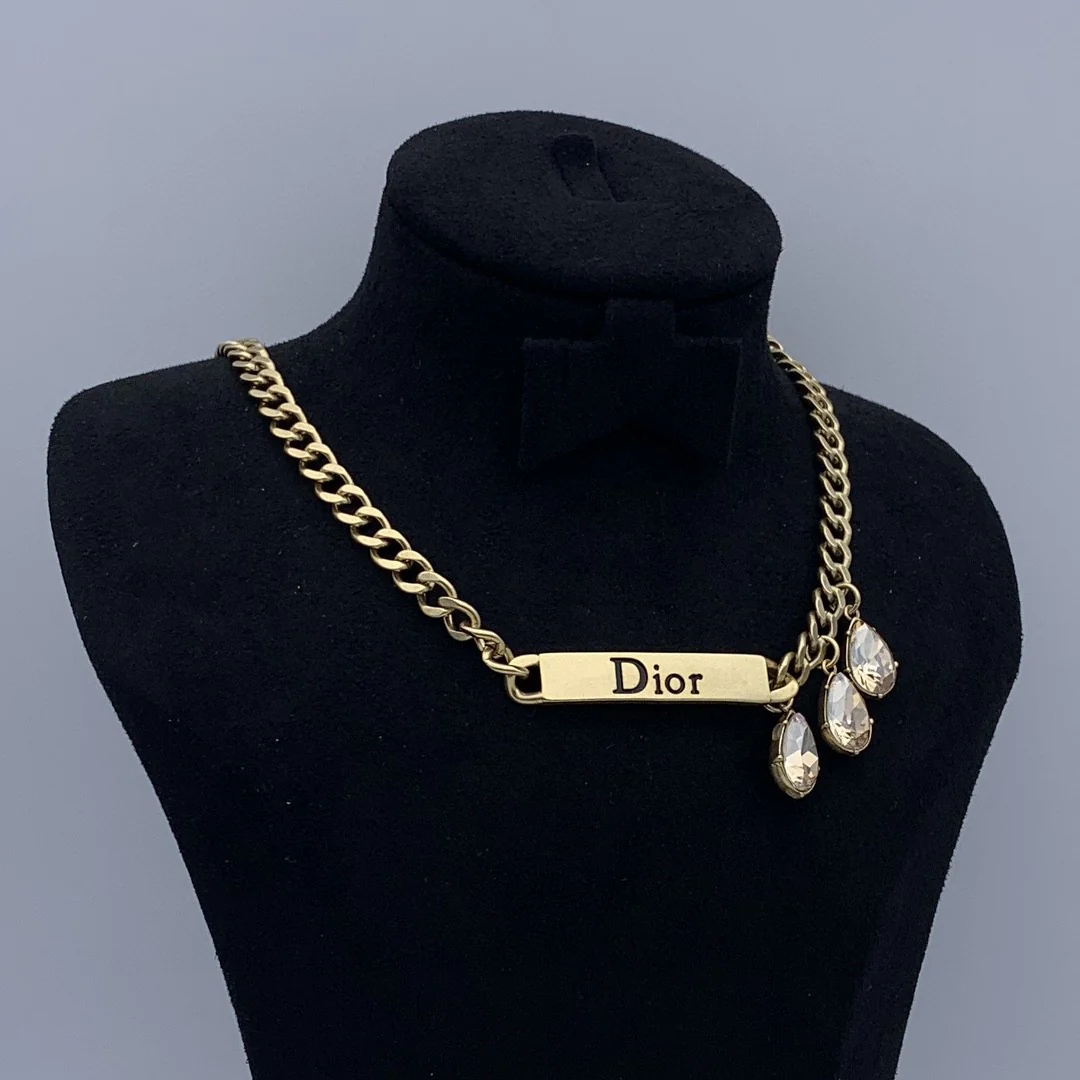 CDN240 High quality CD Choker Necklace - ccjewelryacc