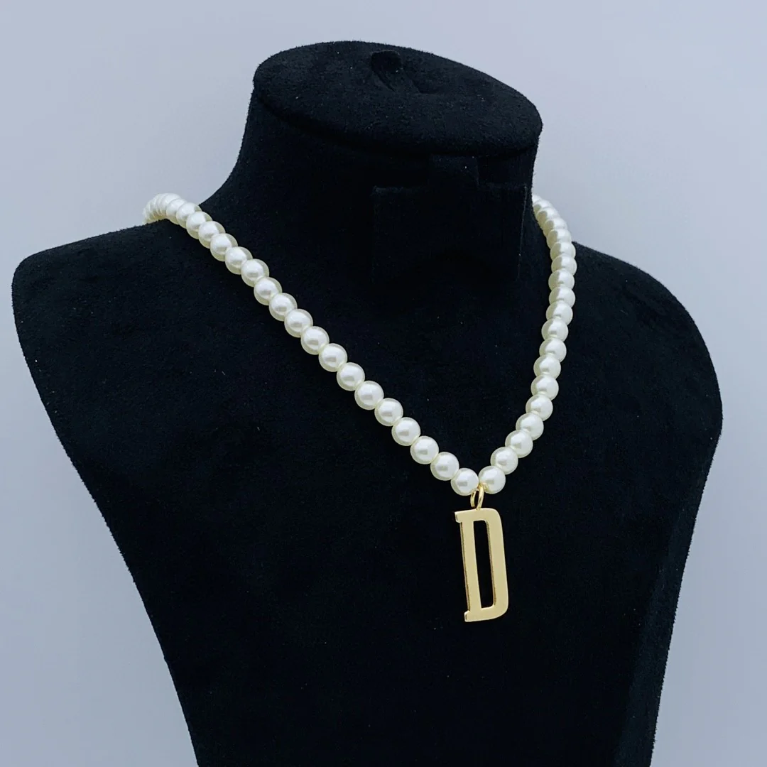 CDN108 High Quality CD Pearl Pendant Necklace - ccjewelryacc