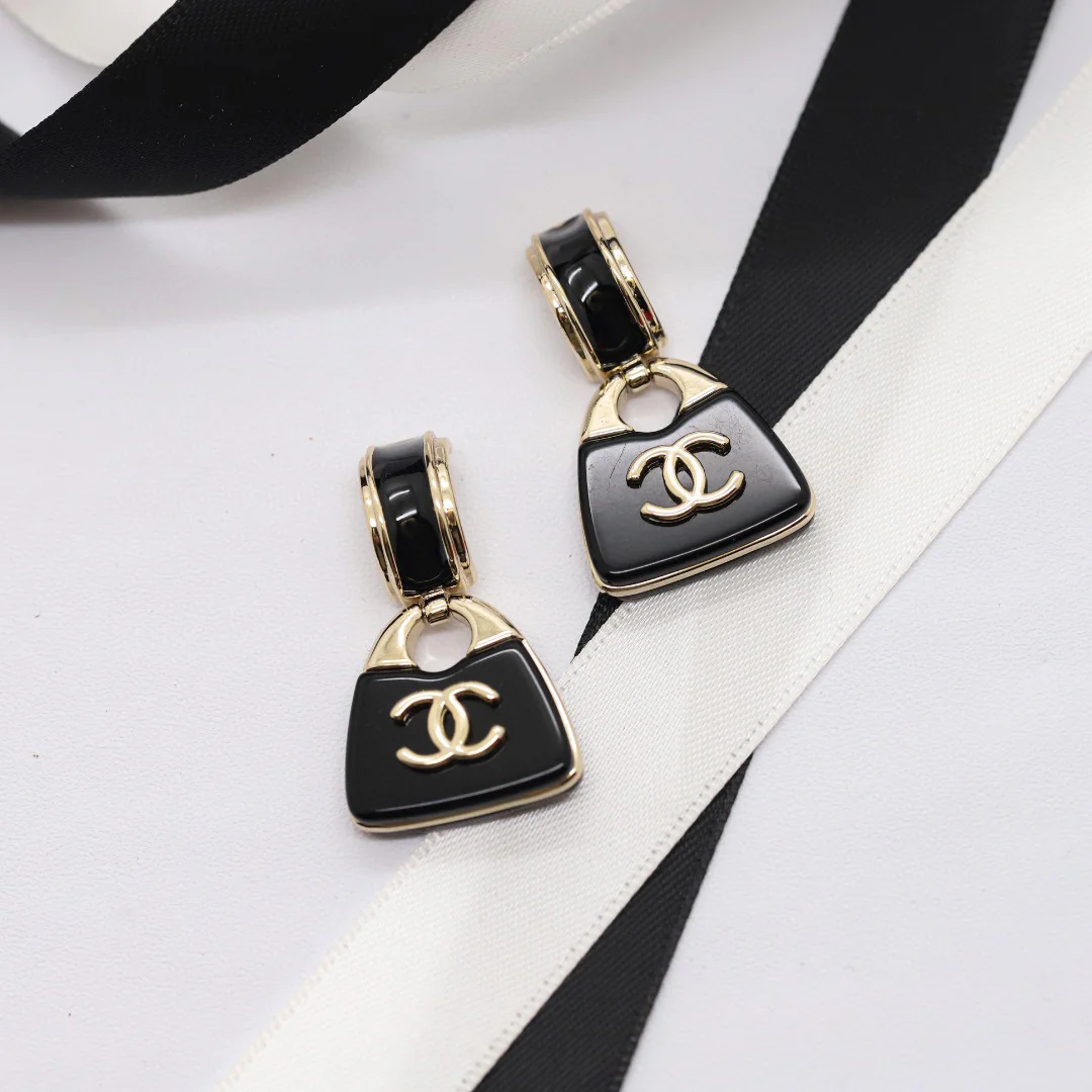 CCE501 CC bag earring - ccjewelryacc