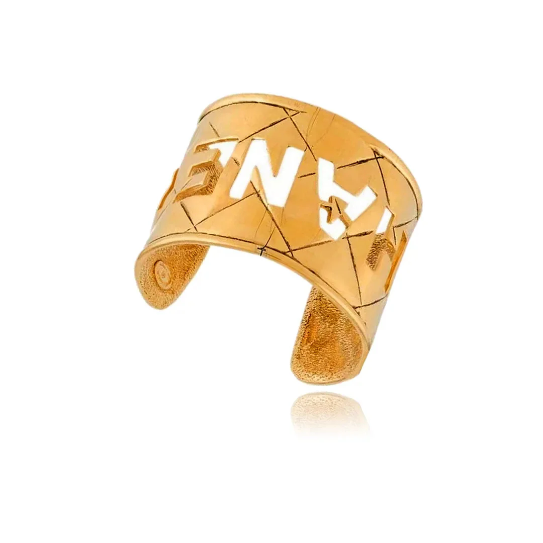 CCS8003  Shape C Wide CC Bracelet cuff - ccjewelryacc