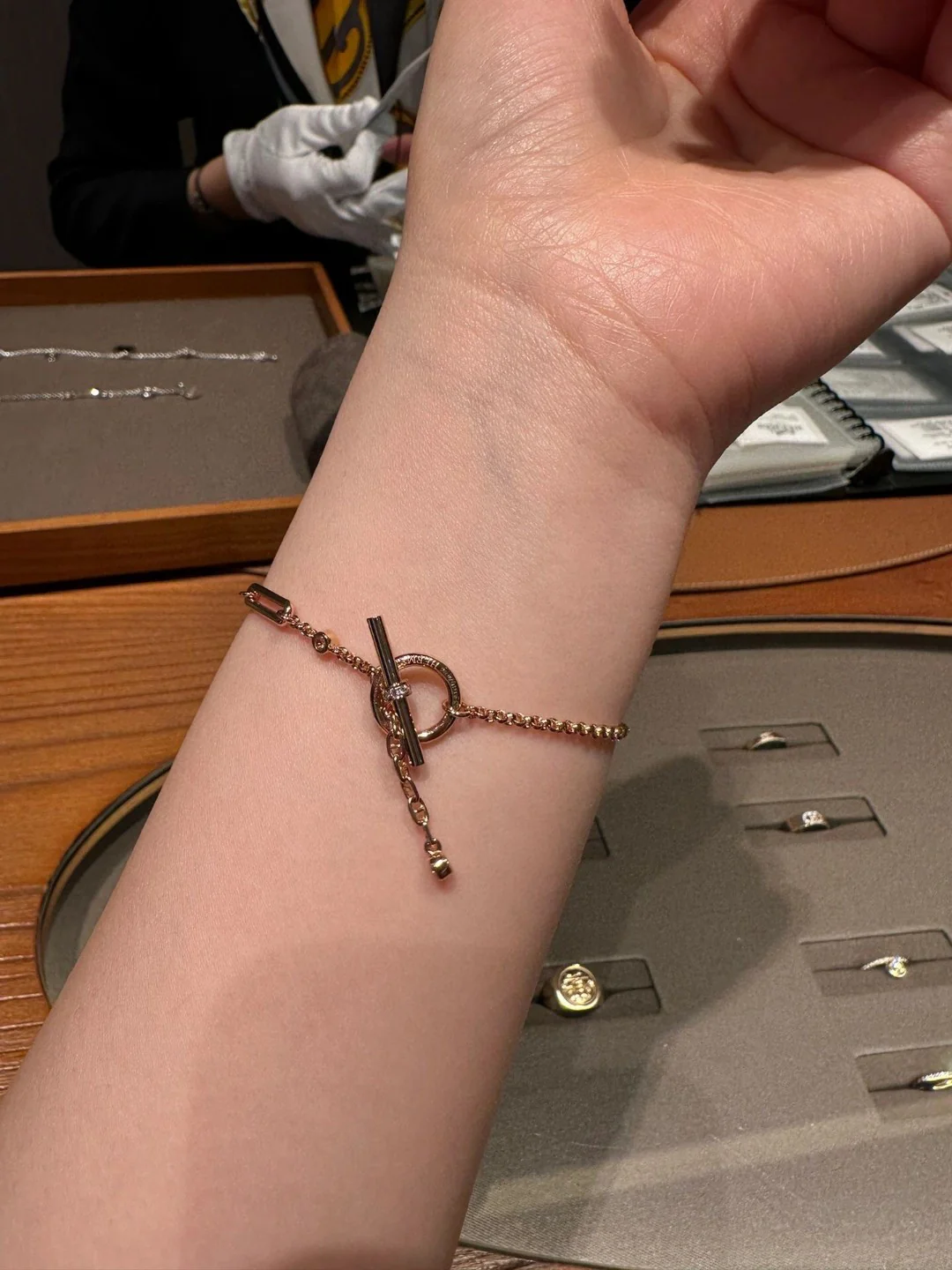 HMS074 Chaine d'ancre Chaos Bracelet,Diamond - ccjewelryacc