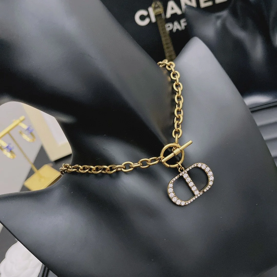 CDN014 CD choker Necklace - ccjewelryacc