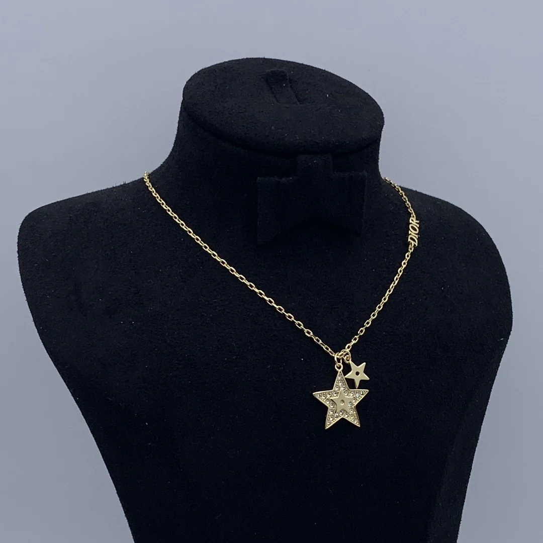 CDN265 High quality Luxury Designer CD Women Necklace - ccjewelryacc