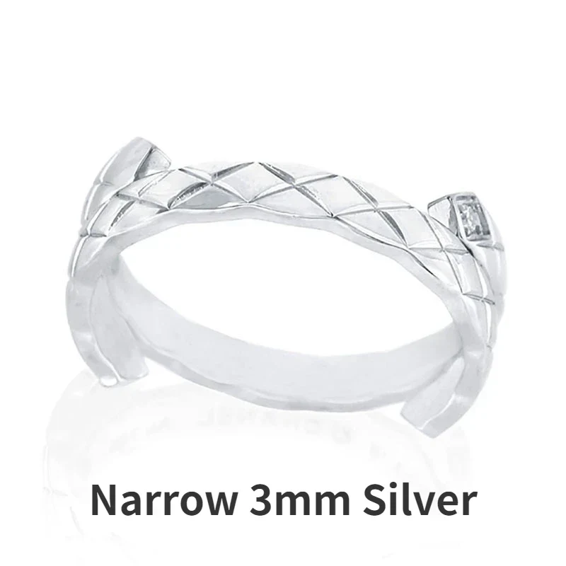 CCR8004 COCO Crush Ring High Quality Cc Ring Titanium Steel 14k Gold Plating - ccjewelryacc