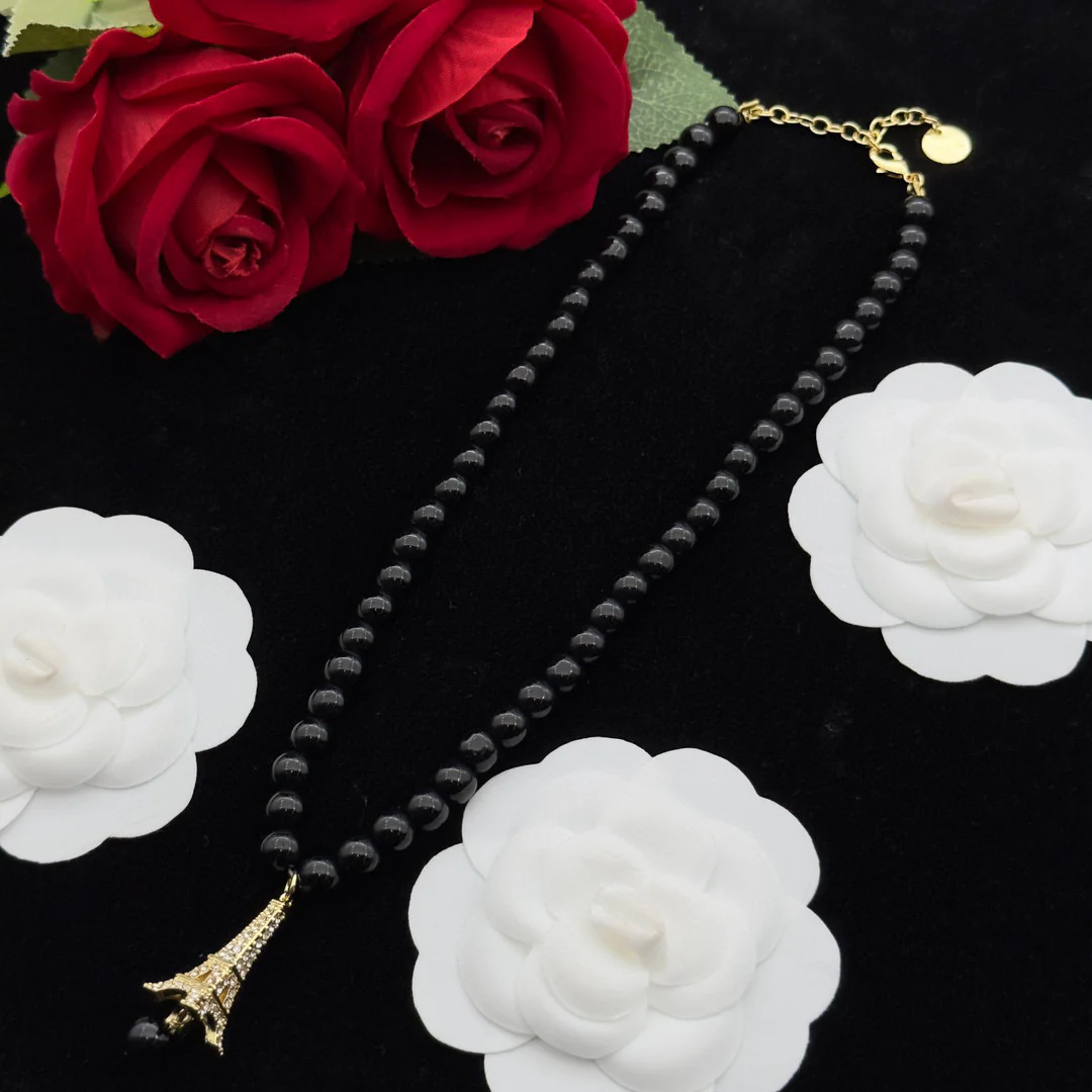 CDN235 High quality CD Choker Necklace - ccjewelryacc