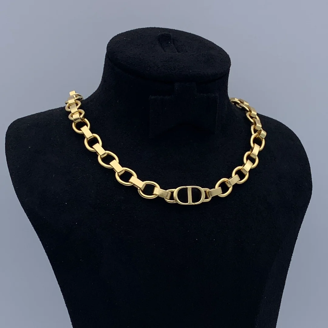 CDN217 High quality CD Choker Necklace - ccjewelryacc