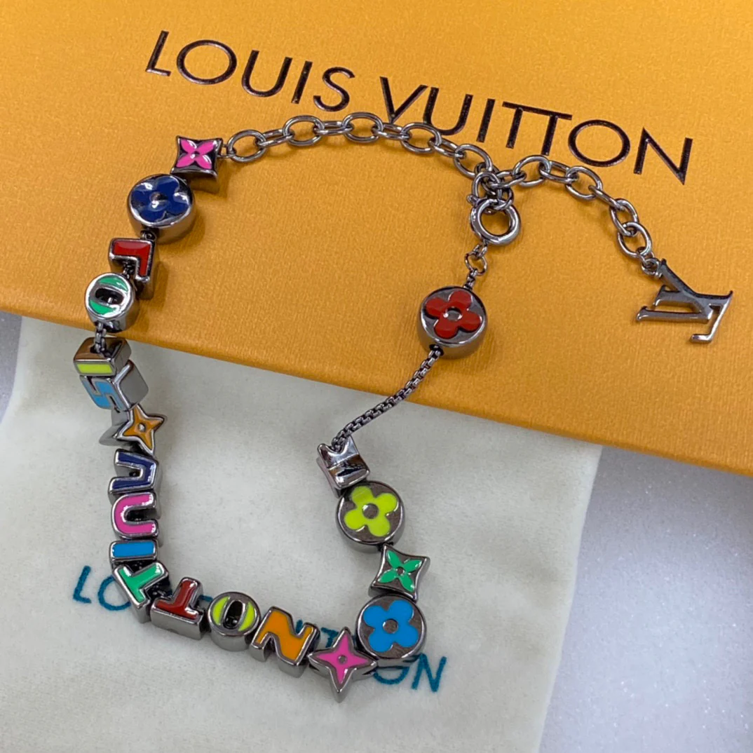 High Quality Luxury Designer Jewelry Set Women Choker Necklace Bracelet LVT006 - ccjewelryacc