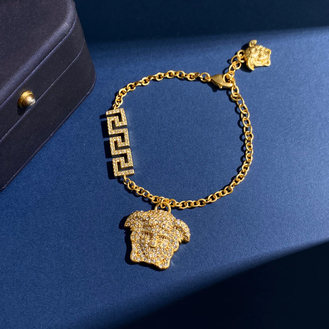 VSS006 Versace medusa charm bracelet - ccjewelryacc