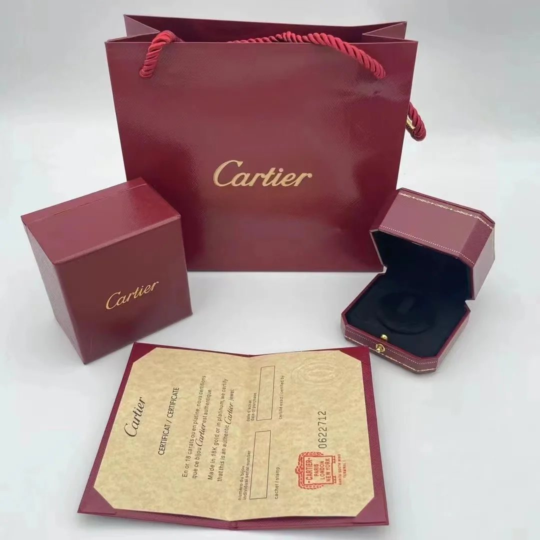 3 in 1 K Gold vesion Brand original Jewelry package box for necklace pendant, ring,braceletgift package box shopping bag high quality CTZ001 - ccjewelryacc