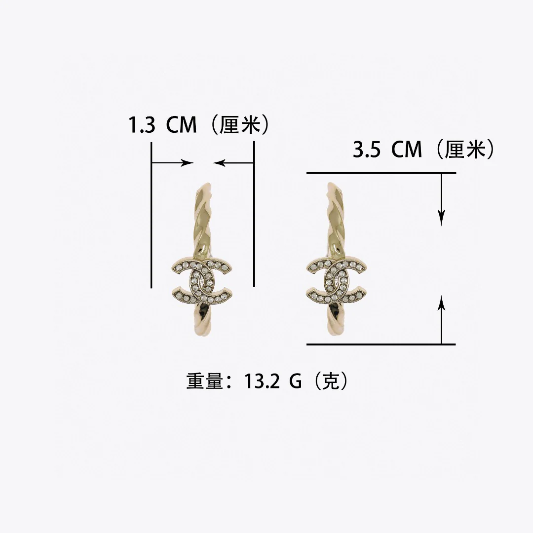 CCE411 High Quality CC earring - ccjewelryacc