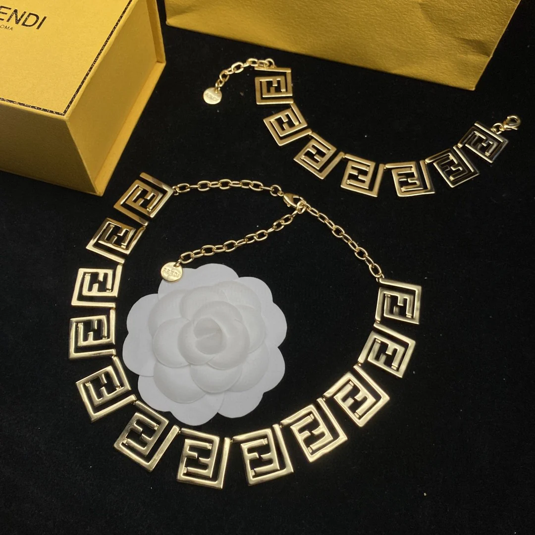 FDN005 High quality FD Necklace bracelet - ccjewelryacc