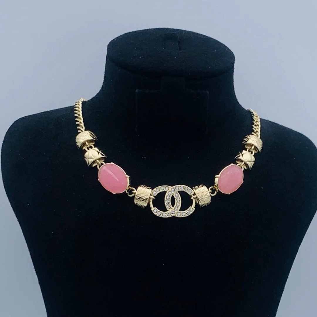 CCN153 High quality CC Choker necklace pearl - ccjewelryacc